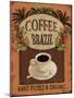 Coffee Blend Label IV-Daphne Brissonnet-Mounted Art Print