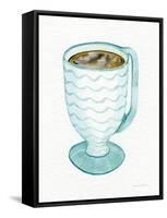 Coffee Break Element V-Kathleen Parr McKenna-Framed Stretched Canvas