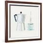 Coffee Break VII Tan-Kathleen Parr McKenna-Framed Art Print