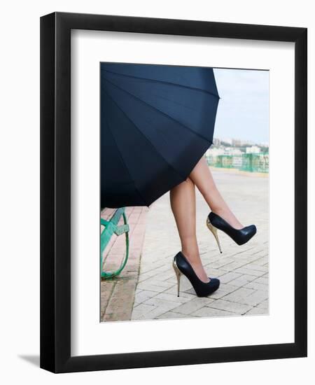 Coffee Break-Renata Apanaviciene-Framed Premium Photographic Print