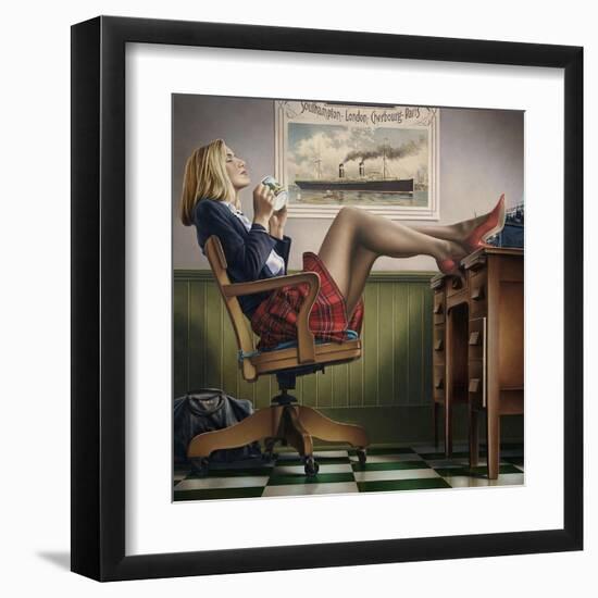 Coffee Break-Paul Kelley-Framed Art Print