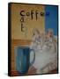 Coffee Cat-Ruth Palmer-Framed Stretched Canvas