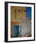 Coffee Cat-Ruth Palmer-Framed Art Print