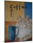 Coffee Cat-Ruth Palmer-Mounted Art Print