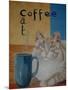 Coffee Cat-Ruth Palmer-Mounted Art Print