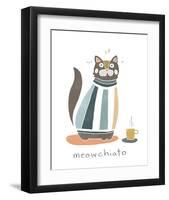 Coffee Cats I-June Vess-Framed Art Print