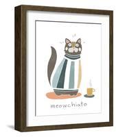 Coffee Cats I-June Vess-Framed Art Print