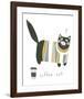 Coffee Cats III-June Vess-Framed Art Print
