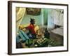 Coffee Ceremony, Abi-Adi, Ethiopia, Africa-J P De Manne-Framed Photographic Print