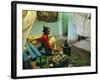 Coffee Ceremony, Abi-Adi, Ethiopia, Africa-J P De Manne-Framed Photographic Print