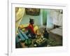 Coffee Ceremony, Abi-Adi, Ethiopia, Africa-J P De Manne-Framed Photographic Print