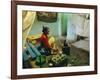 Coffee Ceremony, Abi-Adi, Ethiopia, Africa-J P De Manne-Framed Photographic Print