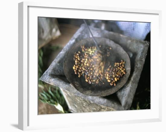 Coffee Ceremony, Lalibela, Wollo Region, Ethiopia, Africa-Bruno Barbier-Framed Photographic Print