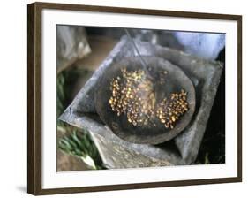 Coffee Ceremony, Lalibela, Wollo Region, Ethiopia, Africa-Bruno Barbier-Framed Photographic Print