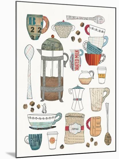 Coffee Chart II V2-Courtney Prahl-Mounted Art Print