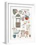 Coffee Chart II V2-Courtney Prahl-Framed Art Print