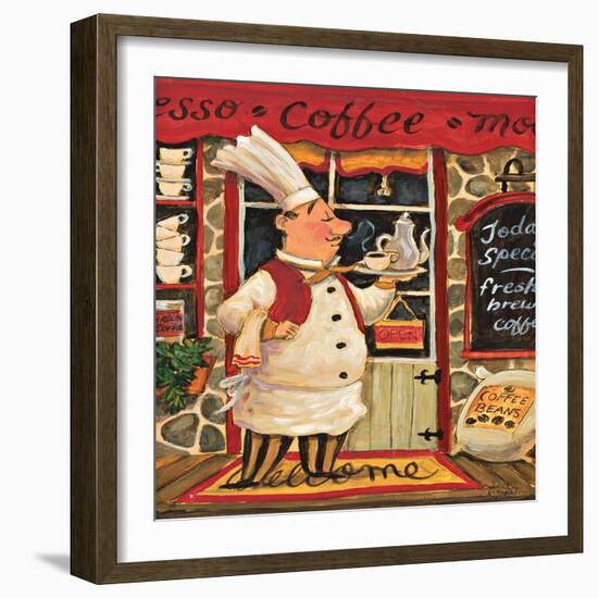 Coffee Chef-K. Tobin-Framed Art Print