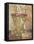 Coffee Collage II-Elizabeth Medley-Framed Stretched Canvas