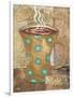 Coffee Collage II-Elizabeth Medley-Framed Art Print