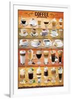 Coffee Collage-null-Framed Premium Giclee Print