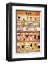 Coffee Collage-null-Framed Art Print