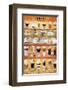 Coffee Collage-null-Framed Art Print