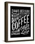 Coffee Collage-Ashley Santoro-Framed Giclee Print