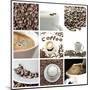 Coffee Collage-Gajus-Mounted Art Print