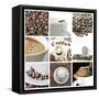 Coffee Collage-Gajus-Framed Stretched Canvas