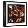 Coffee Collage-Subbotina Anna-Framed Art Print