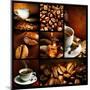 Coffee Collage-Subbotina Anna-Mounted Art Print