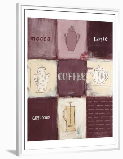 Coffee Concept-Anna Flores-Framed Premium Giclee Print