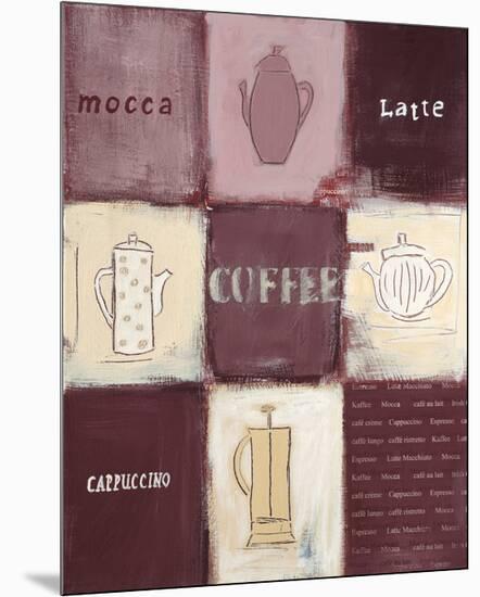 Coffee Concept-Anna Flores-Mounted Premium Giclee Print