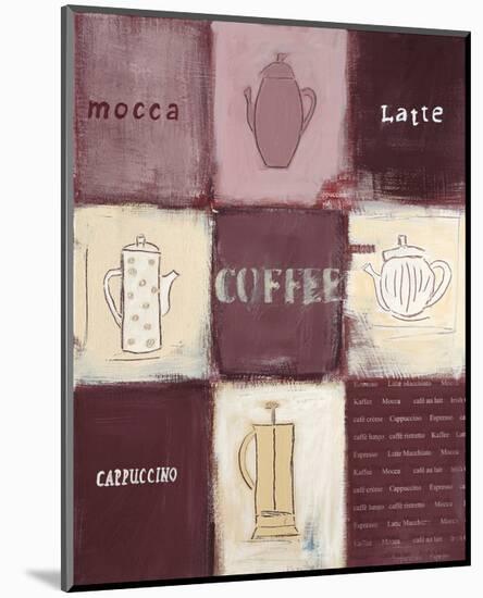 Coffee Concept-Anna Flores-Mounted Art Print