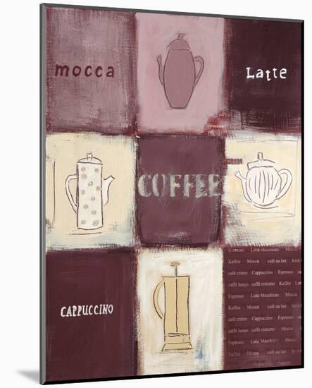 Coffee Concept-Anna Flores-Mounted Art Print