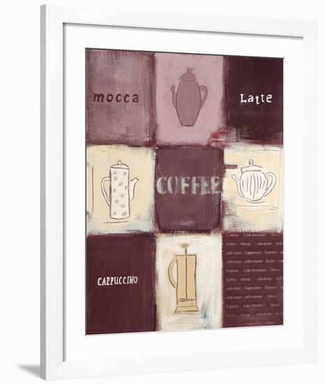 Coffee Concept-Anna Flores-Framed Art Print