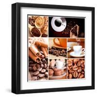 Coffee Concept-oksix-Framed Art Print