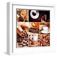 Coffee Concept-oksix-Framed Art Print