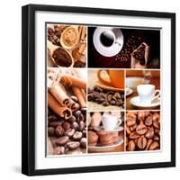 Coffee Concept-oksix-Framed Art Print