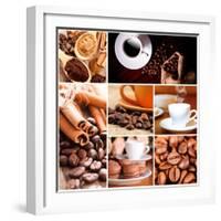 Coffee Concept-oksix-Framed Art Print