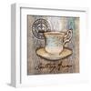 Coffee Cup I Aroma-Alan Hopfensperger-Framed Art Print