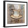 Coffee Cup I Aroma-Alan Hopfensperger-Framed Art Print