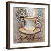 Coffee Cup I Aroma-Alan Hopfensperger-Framed Art Print