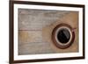 Coffee Cup on Wooden Table-karandaev-Framed Photographic Print