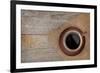 Coffee Cup on Wooden Table-karandaev-Framed Photographic Print