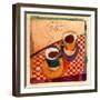 Coffee Cups-Robbin Rawlings-Framed Art Print