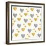 Coffee Cuties Pattern I A-Pela Studio-Framed Art Print