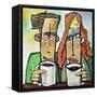 Coffee Date-Tim Nyberg-Framed Stretched Canvas