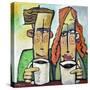 Coffee Date-Tim Nyberg-Stretched Canvas