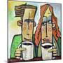 Coffee Date-Tim Nyberg-Mounted Premium Giclee Print